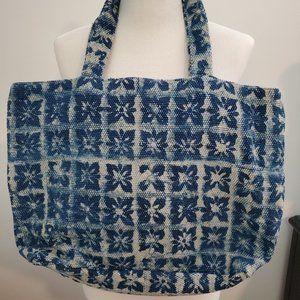 Block print retro satchel from Backroads